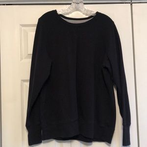 Black sweatshirt - super soft and comfy